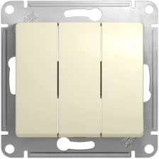 Выключатель Schneider Electric SE Glossa 10АХ Beige SE GSL000231