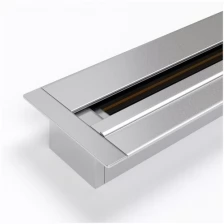 Шинопровод Elektrostandard Track Rail SL Recessed TRLM-1-200-CH / Встраиваемый однофазный шинопровод серебристый (2м.)