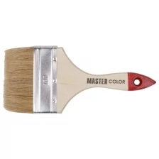 Кисть флейцевая Master Color 30-0016 натур. щетина, 55% топс, лакиров.ручка, ширина 100 мм